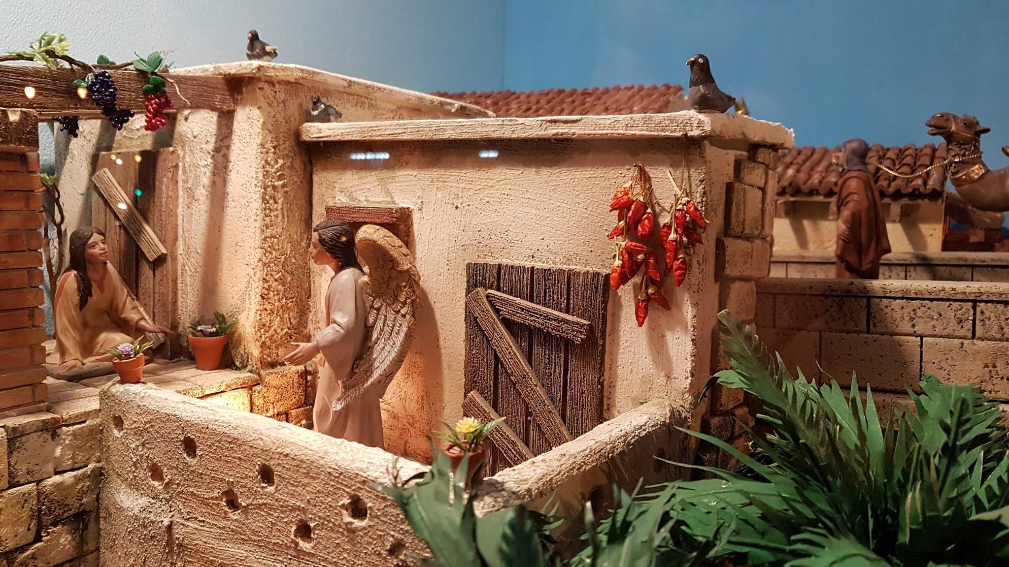 Tradición de montar el belén de Navidad en comarcas de Alcoy y Ontinyent