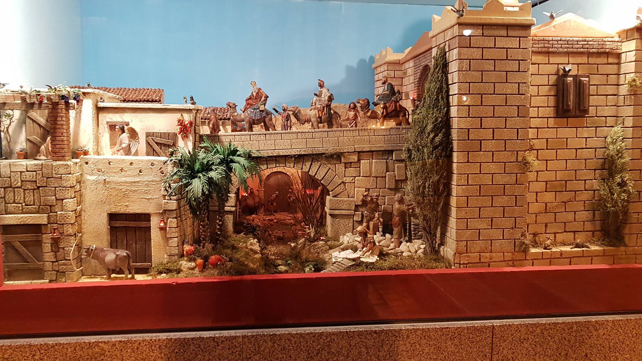 Tradición de montar el belén de Navidad en comarcas de Alcoy y Ontinyent