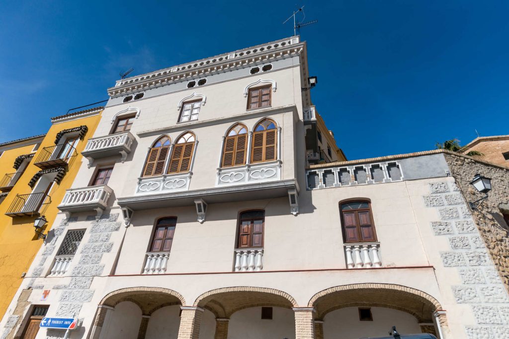 The neighborhood of La Vila in Ontinyent, a medieval landmark in Valencia