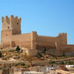 The castle routes in Costa blanca inland