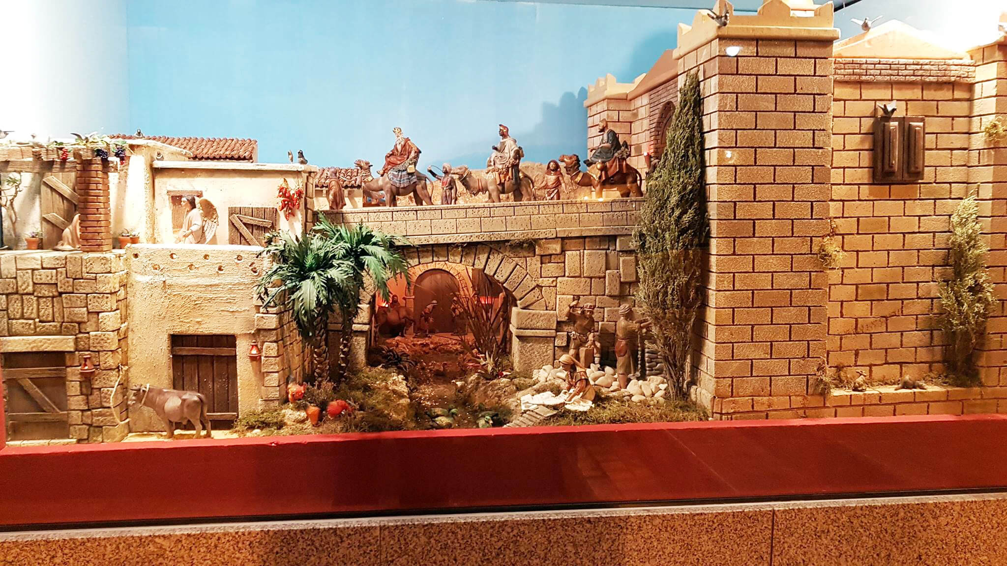 Tradición de montar el belén de Navidad en comarcas de Alcoy y Ontinyent